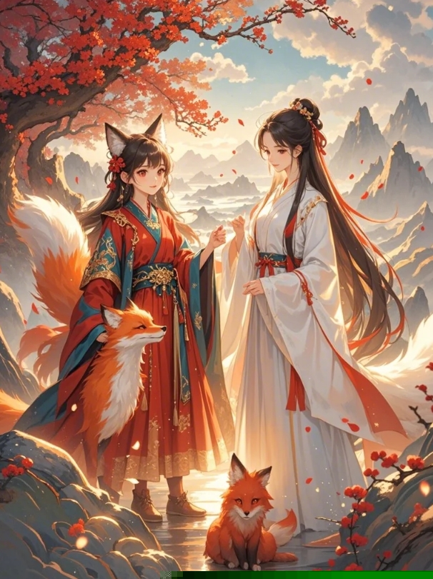被偷换血狐幼崽后，我成了青丘上神