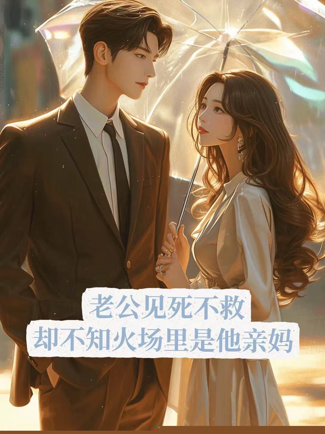 老公见死不救，却不知火场里是他亲妈