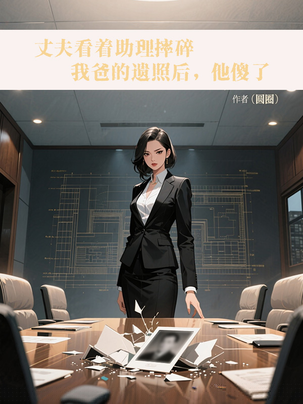 丈夫看着助理摔碎我爸的遗照后，他傻了