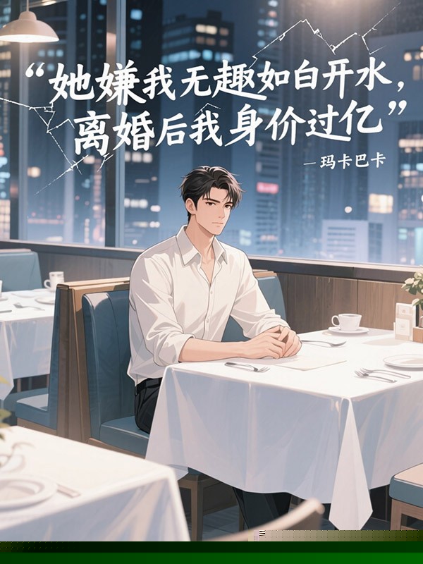 她嫌我无趣如白开水，离婚后我身价过亿