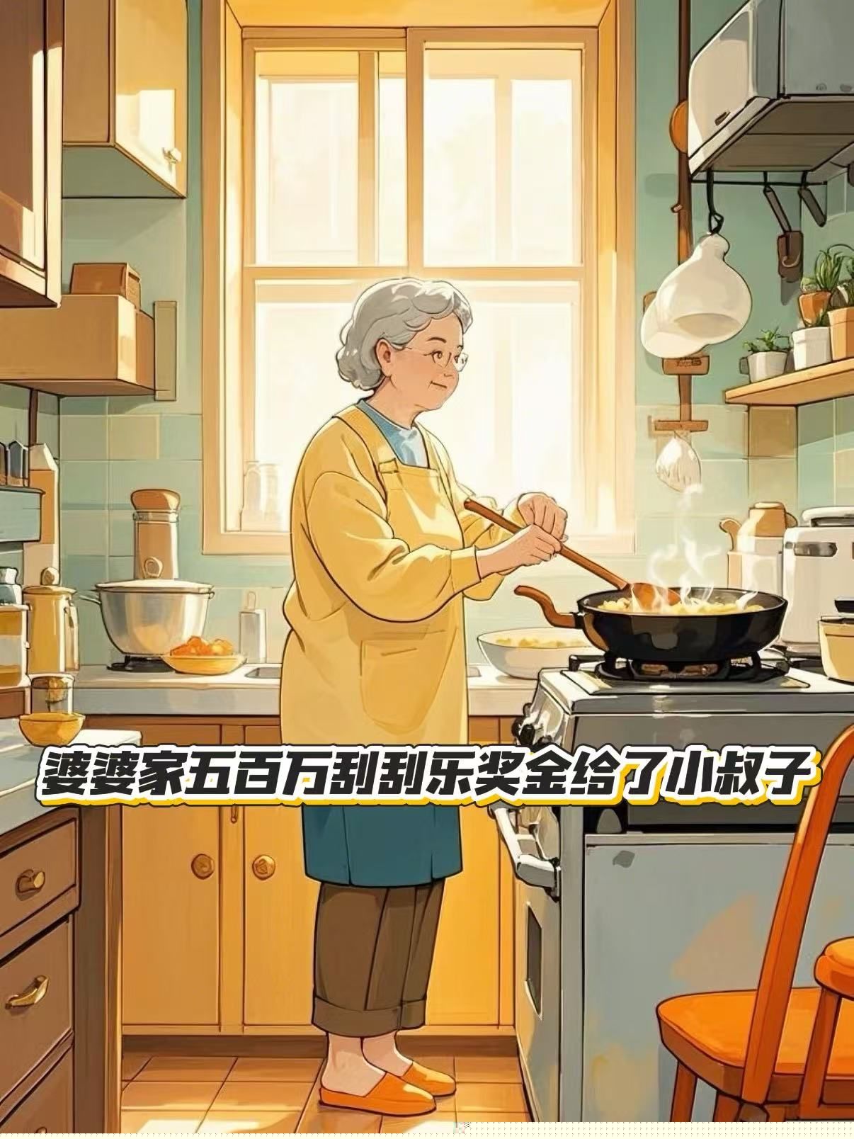 婆婆家五百万刮刮乐奖金给了小叔子