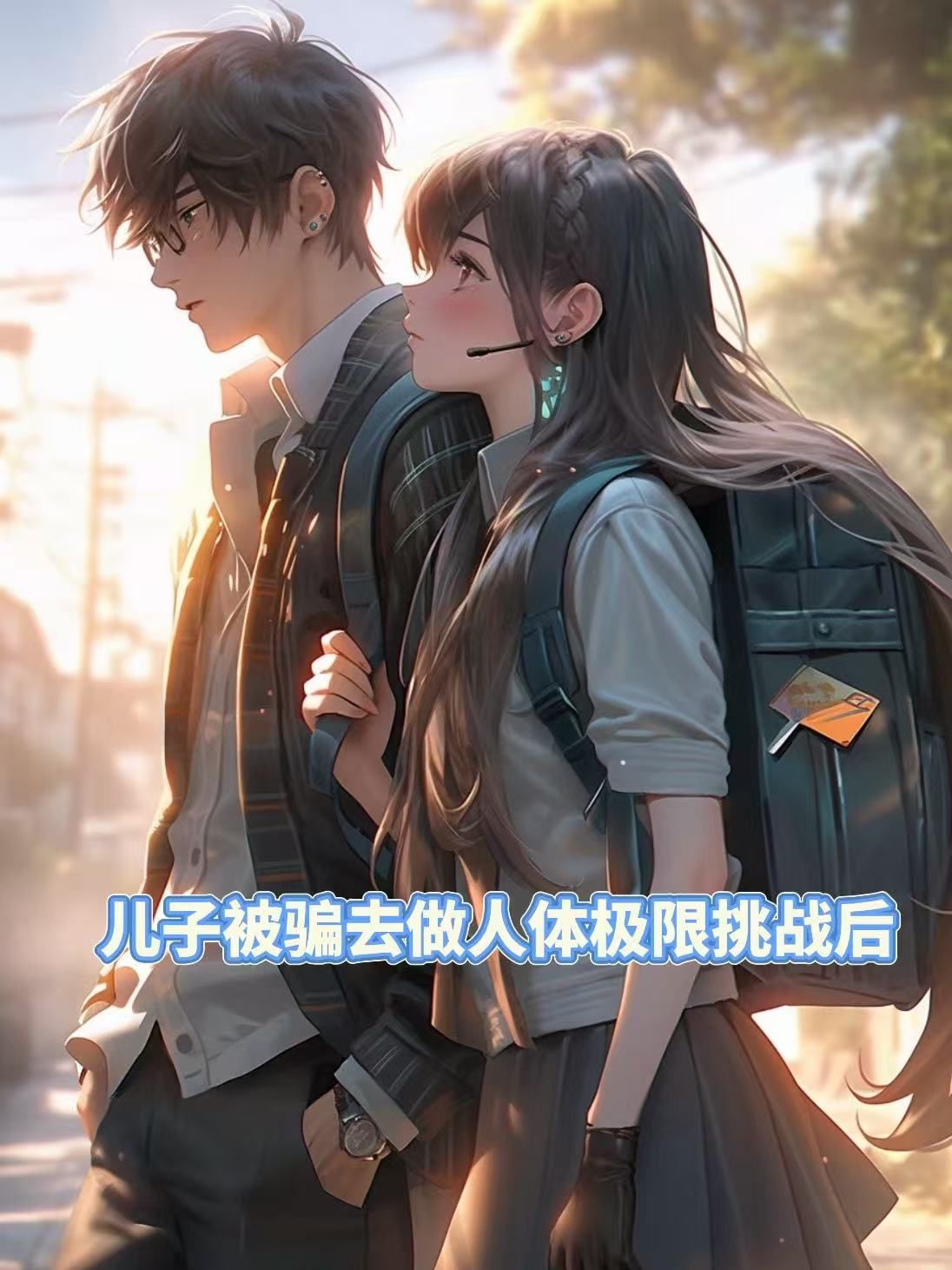 儿子被骗去做人体极限挑战后
