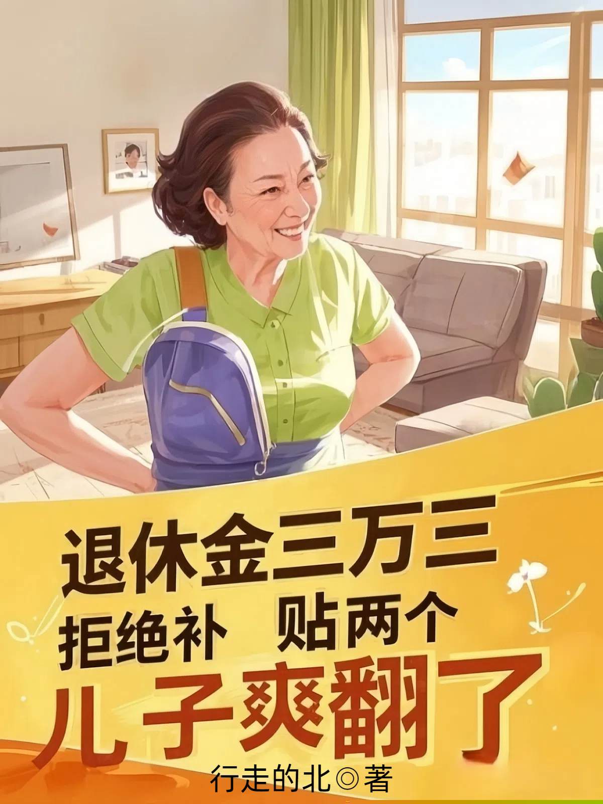 退休金三万三，拒绝补贴两个儿子爽翻了