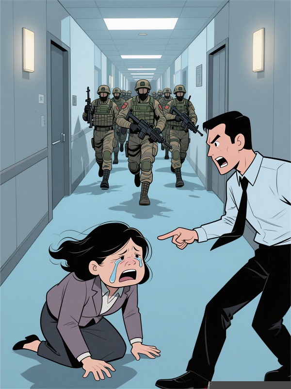 丈夫秘书逼我妈下跪，我调来武装部队