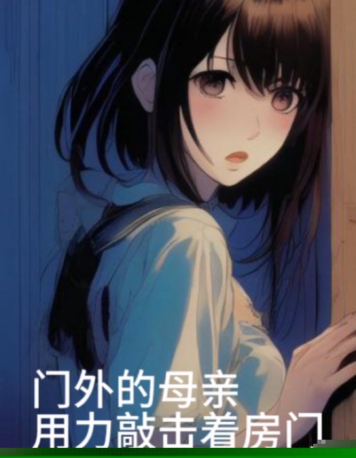 门外的母亲用力敲击着房门