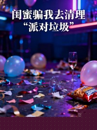 闺蜜骗我去清理“派对垃圾”